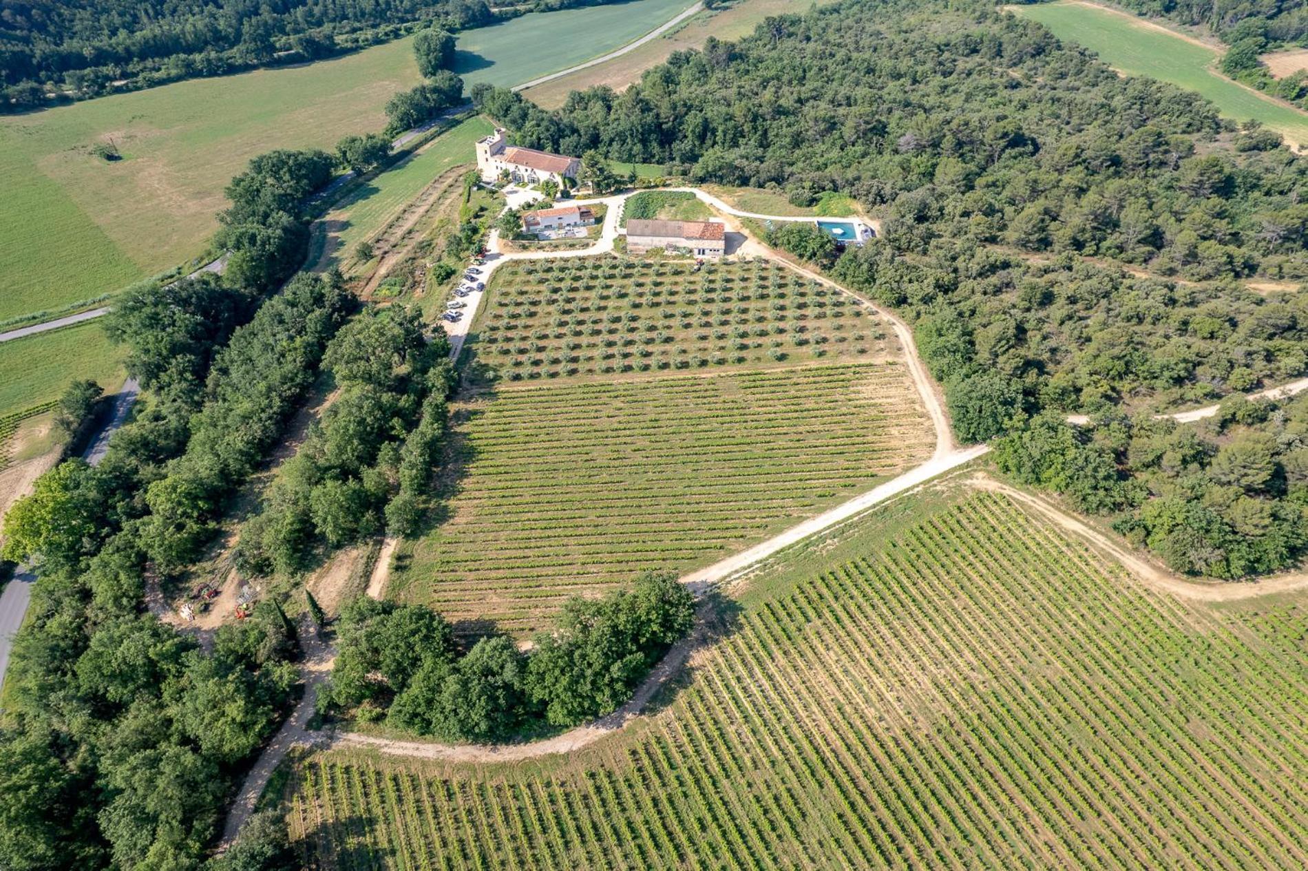 Bed and Breakfast Domaine La Ferme Hi Bride Villelaure Exteriér fotografie
